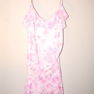Pink Floral Dress